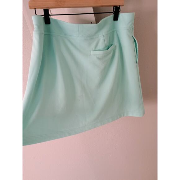 Callaway golf skort teal Caribbean blue XL pockets tennis core athletic comfort - Picture 5 of 15